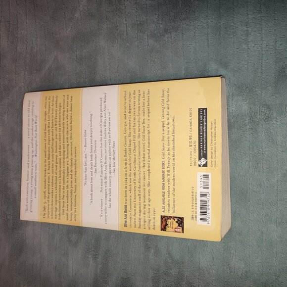 Book Cold Sassy Tree National Bestseller Olive Ann Burns Southern Life Novel - Picture 3 of 9